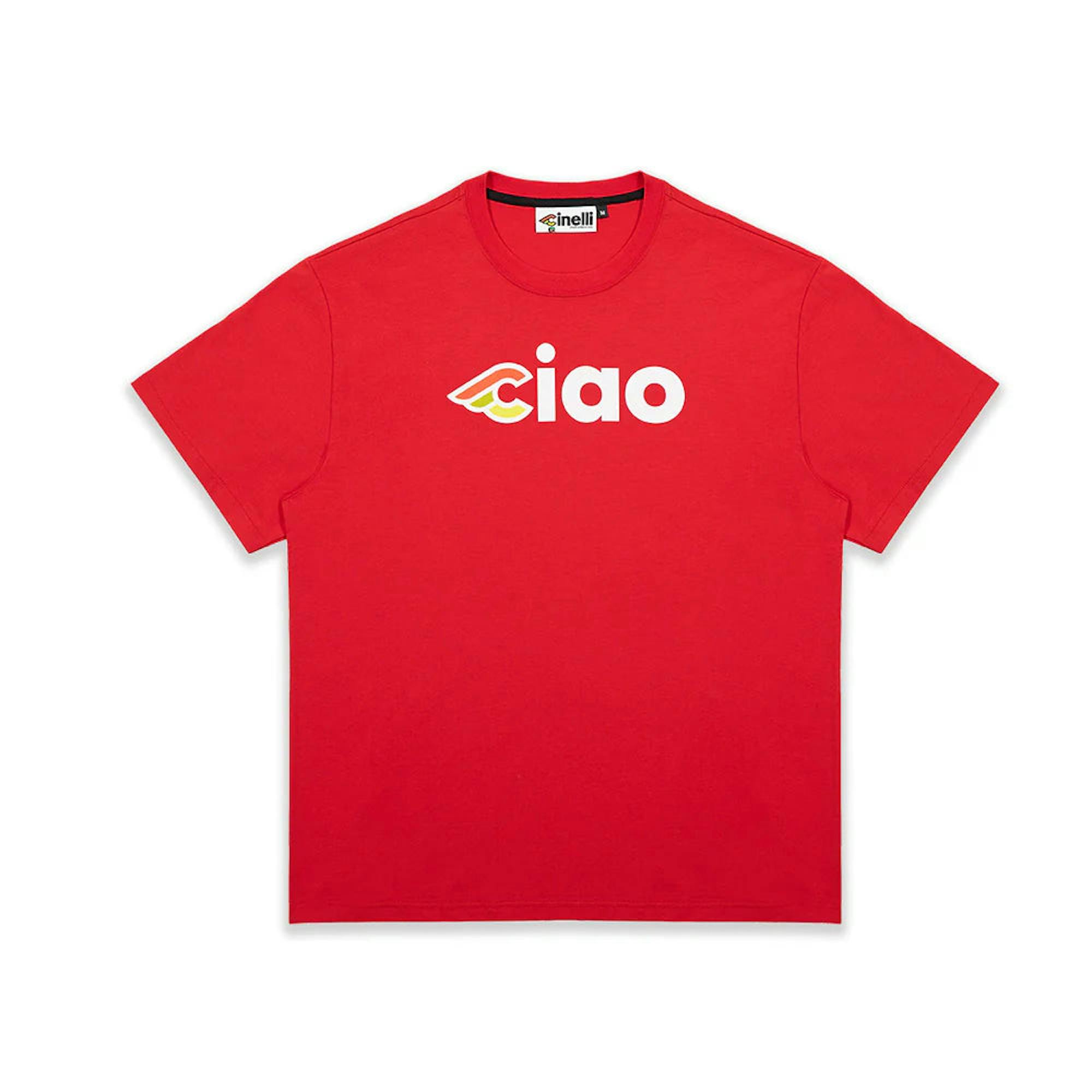 Cinelli – T-shirt – Ciao – Röd