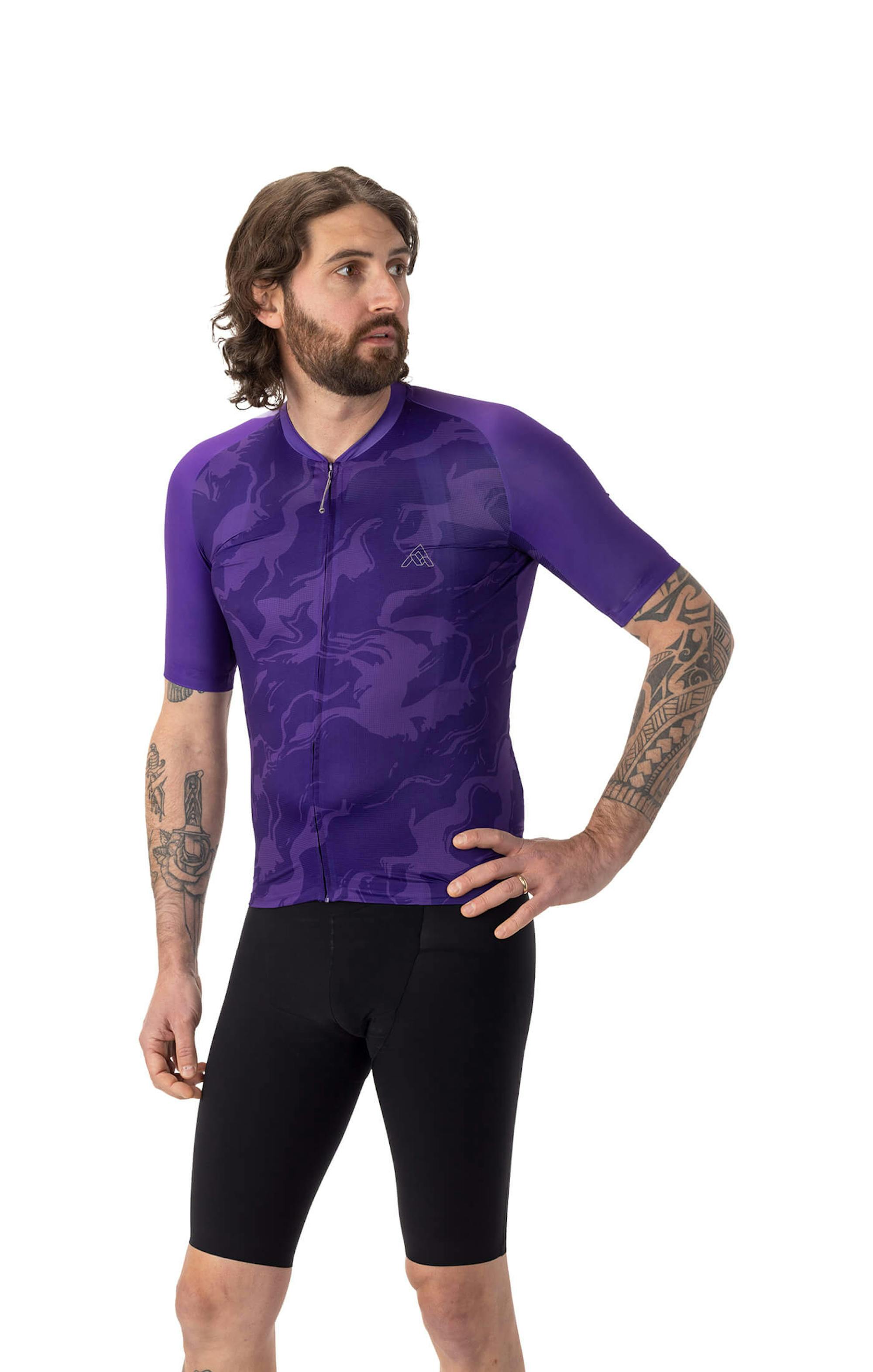 7mesh – Pace Jersey SS – Purple Moon – herrtröja