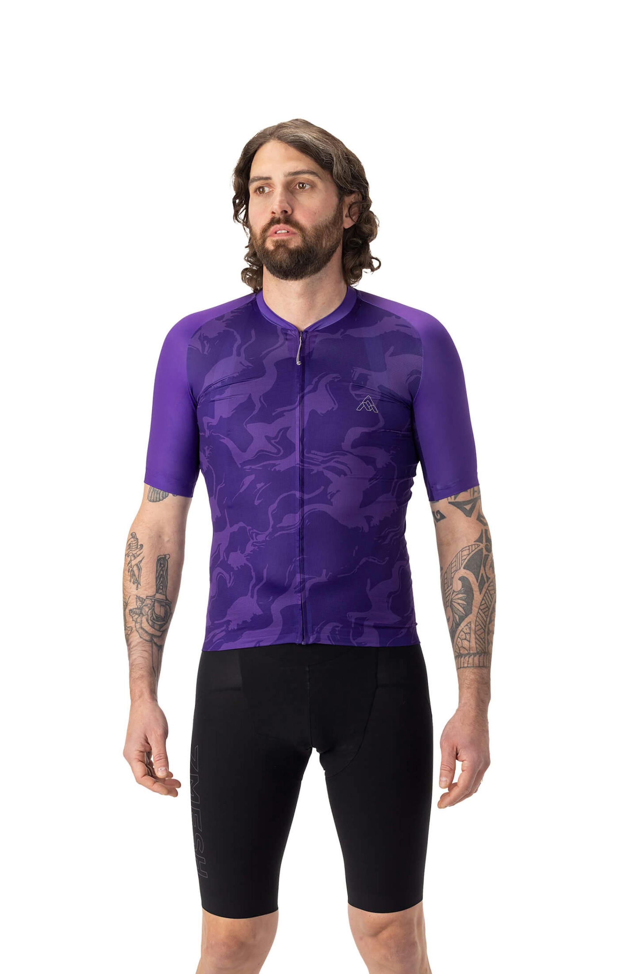 7mesh – Pace Jersey SS – Purple Moon – herrtröja