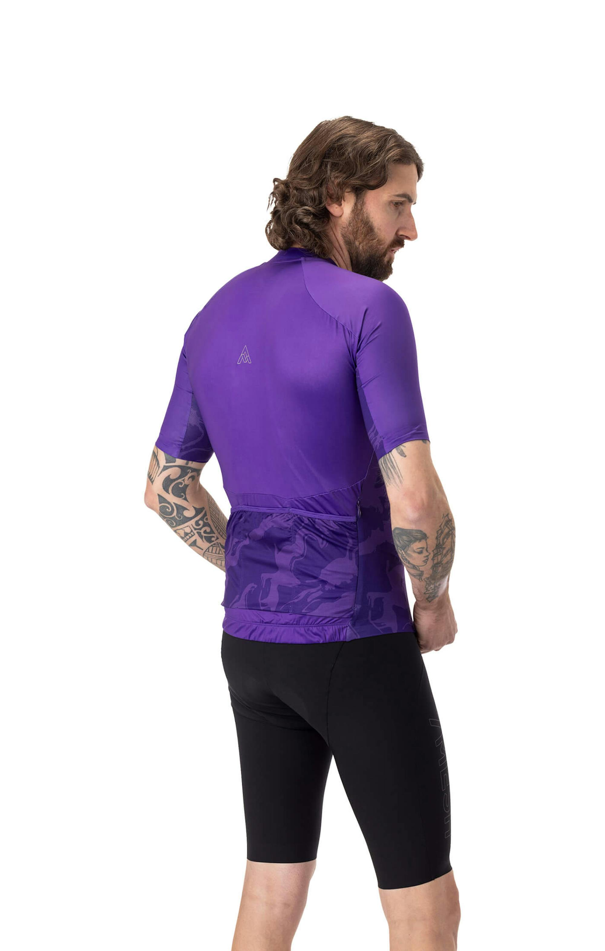 7mesh – Pace Jersey SS – Purple Moon – herrtröja