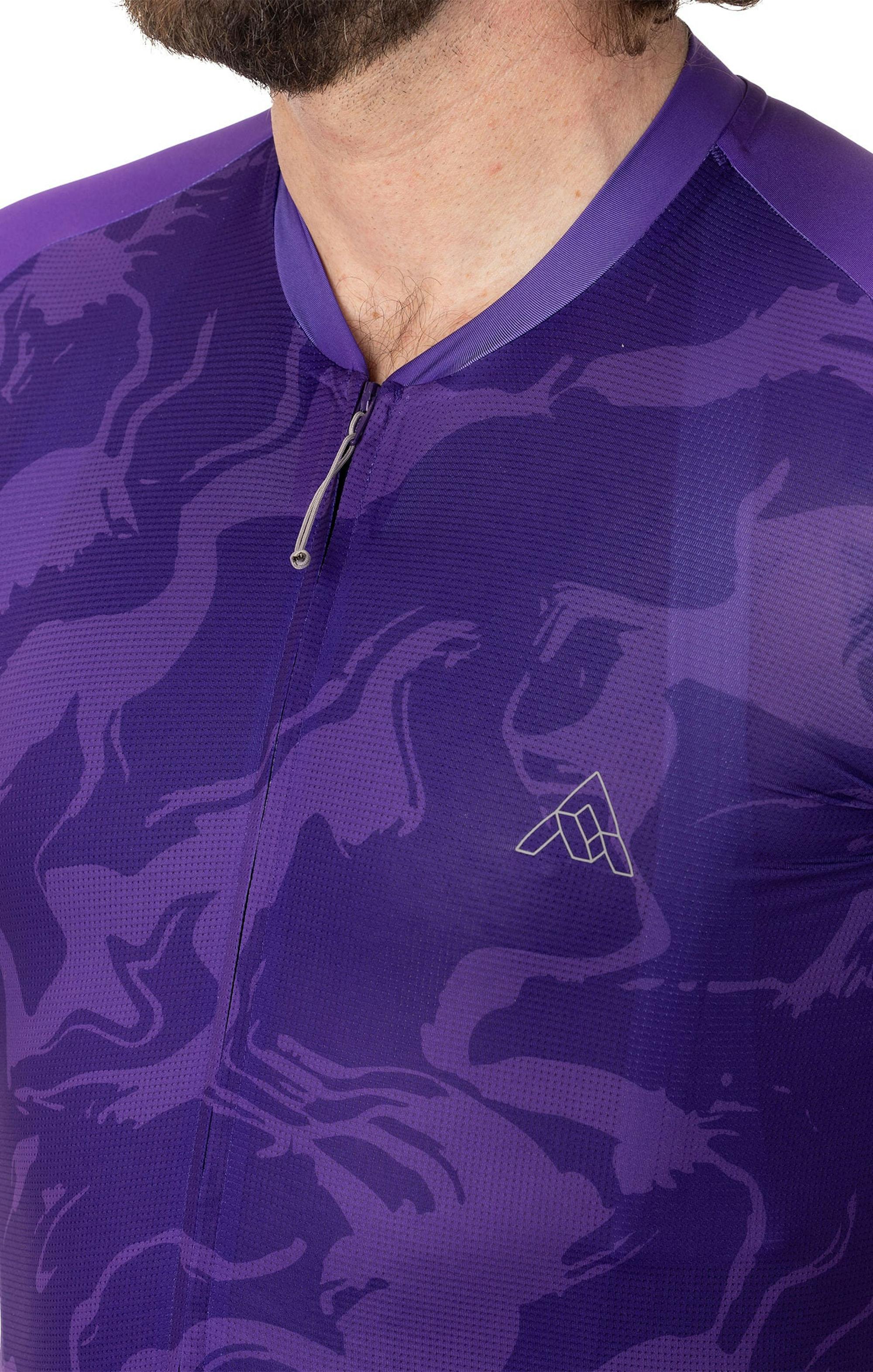 7mesh – Pace Jersey SS – Purple Moon – herrtröja