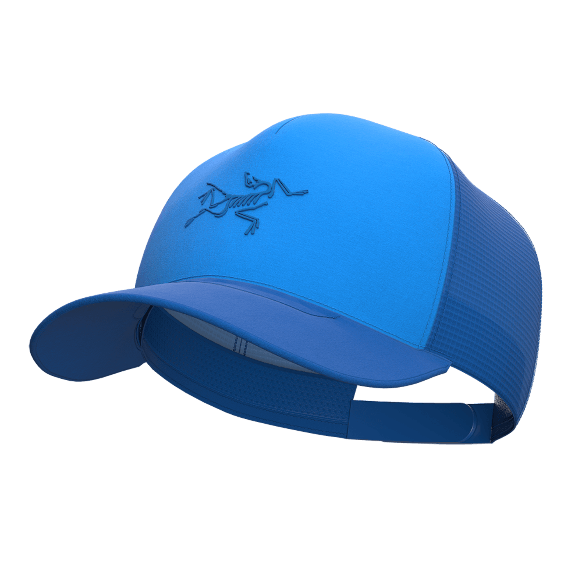 Keps – Logo Trucker Curved – Blå