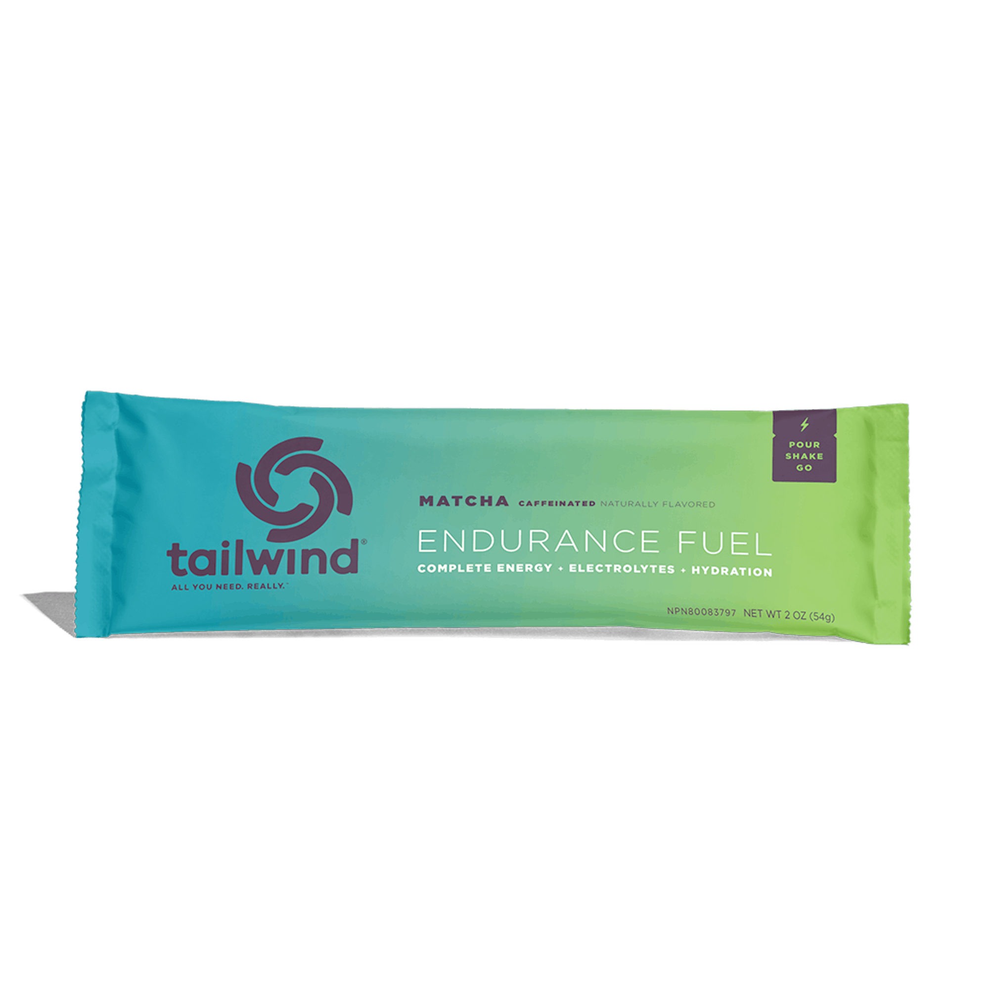 Endurance Fuel, Matcha Flavour m. koffein – Stick