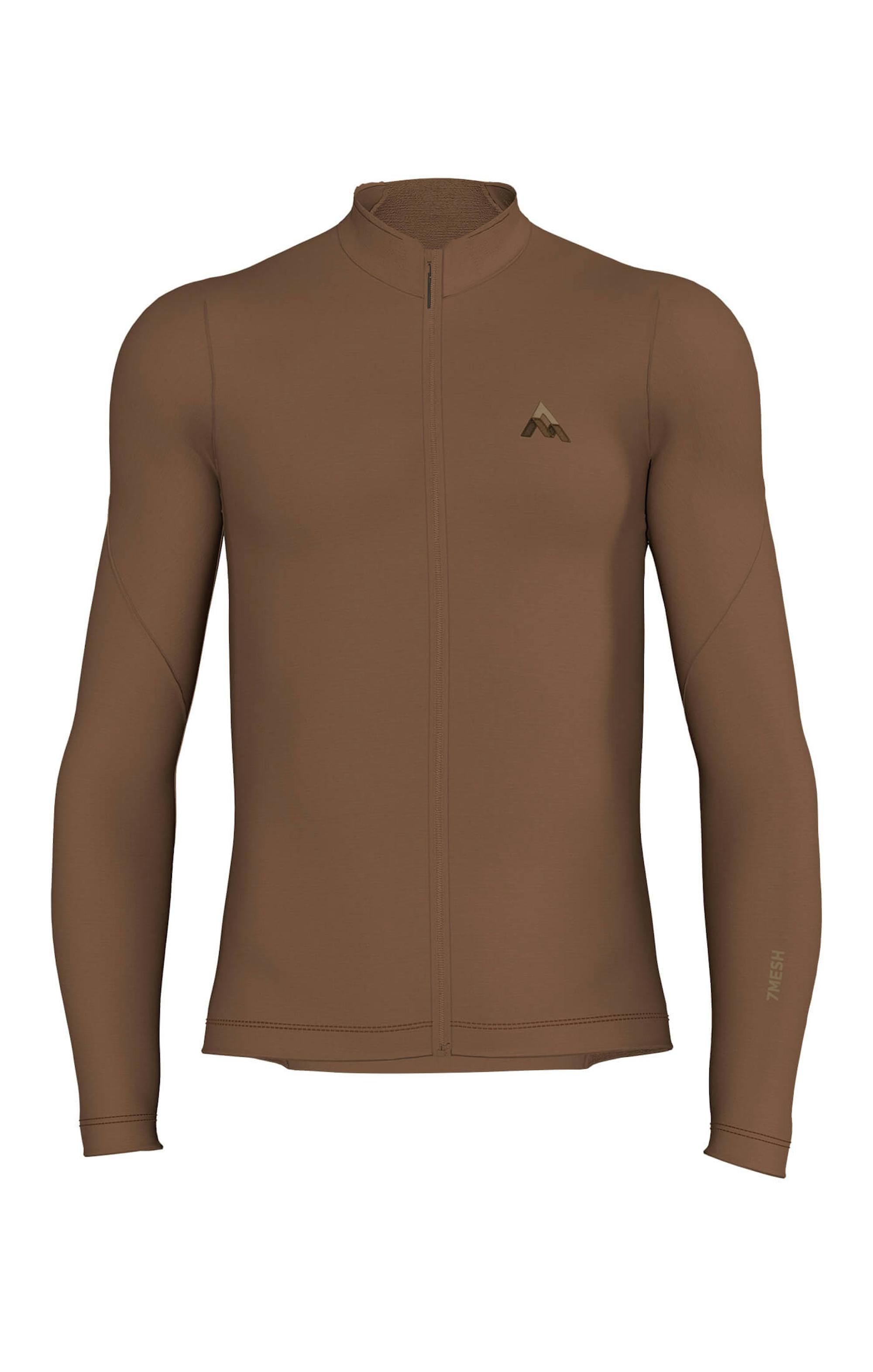 7mesh – Ashlu Merino Jersey LS – Cinnamon – herrtröja